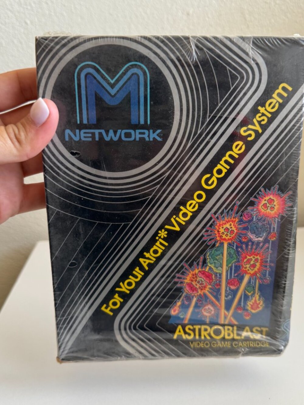 Vintage 1982 Astroblast Atari 2600 M Network Factory Sealed Video Game - Picture 8 of 8